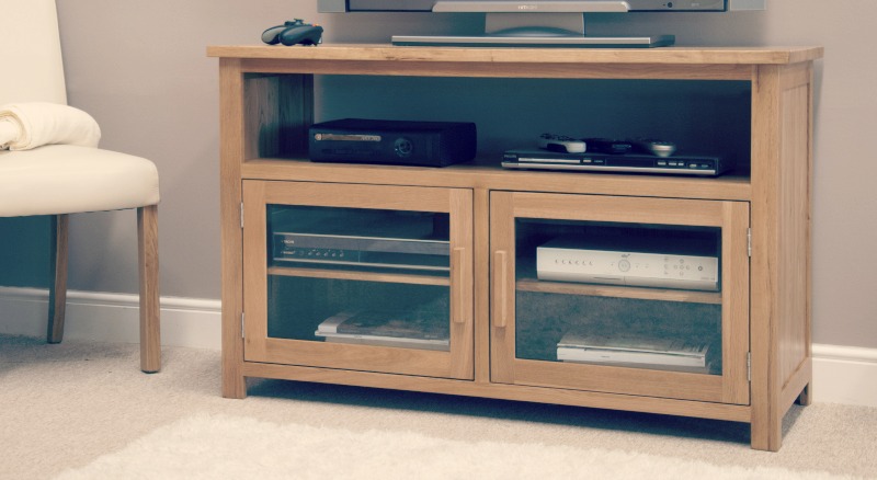 Oak-Entertainment-Units