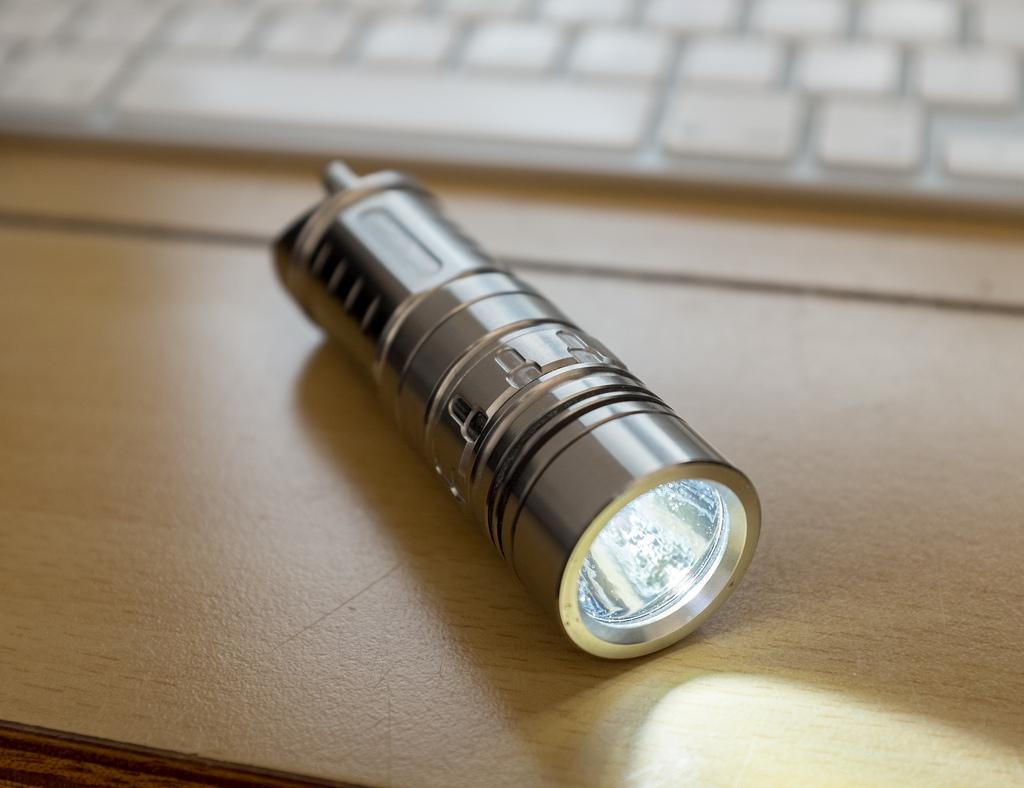 titanium flashlight