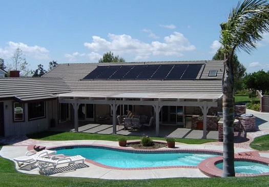 Solar Swimming Pool Heater