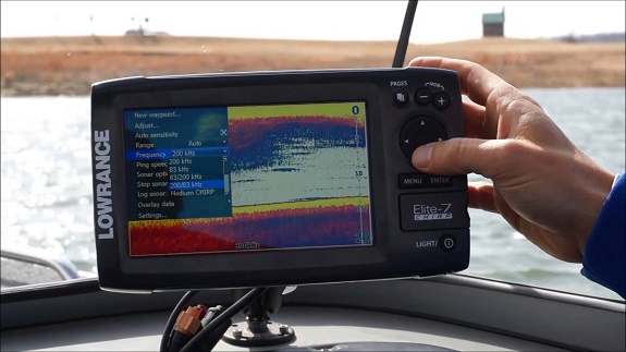 fishfinder screen