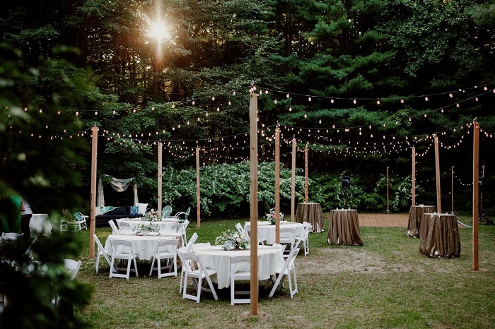 tablecloth weddings