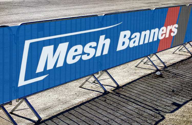mesh banners