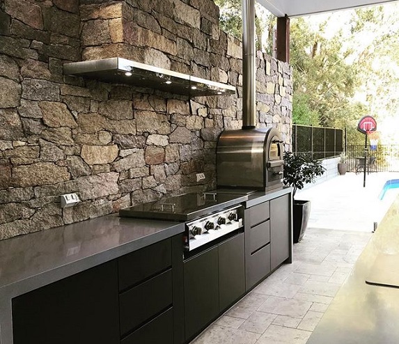 outdoor alfresco kitchens