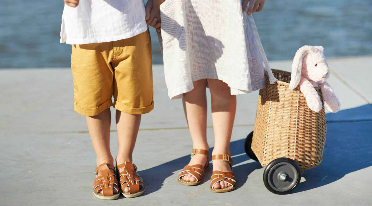 Salt water sales sandals swimmer