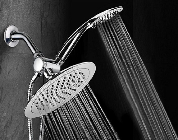 Hand-held shower heads