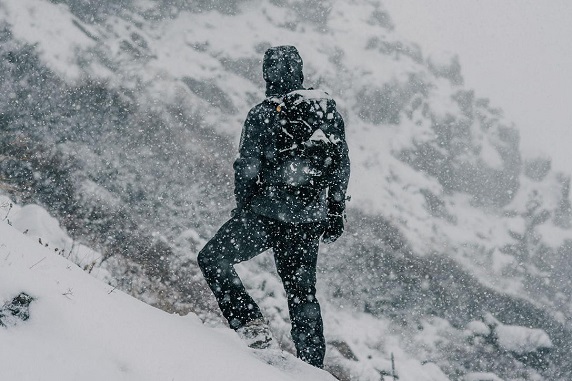 Guy in Snow