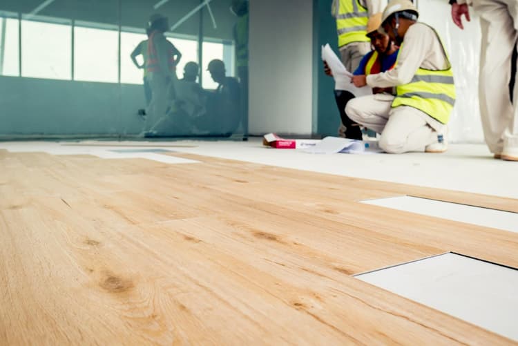 installing vinyl floor