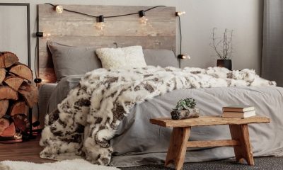 wood decoration bedroom