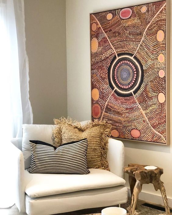 indigenous artwork home decor