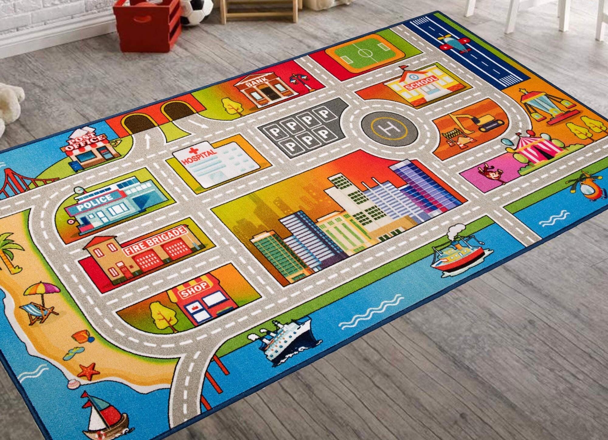 vivid colours kids- rugs