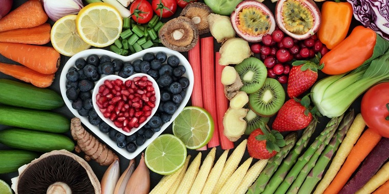 healthy fruits and vegetables good for the heart
