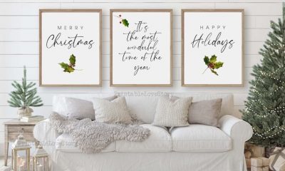 Christmas wall art