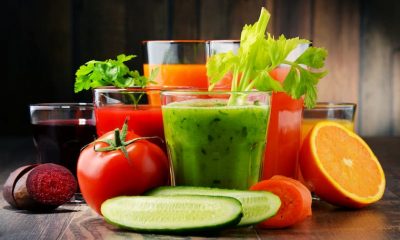Juice from fruits and vegatables