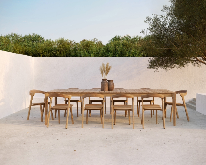 teak dining tables outdoor