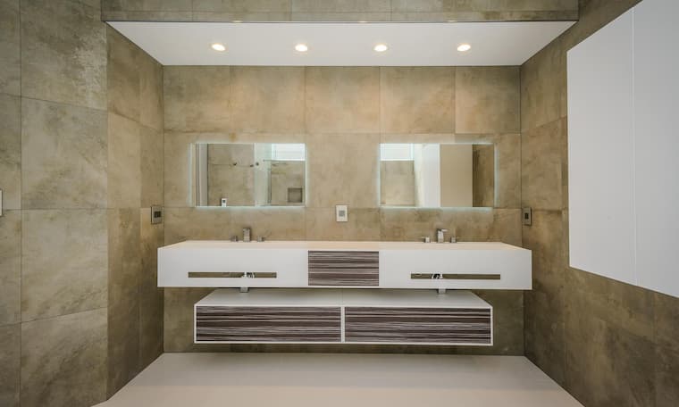 Ambient Light in bathroom