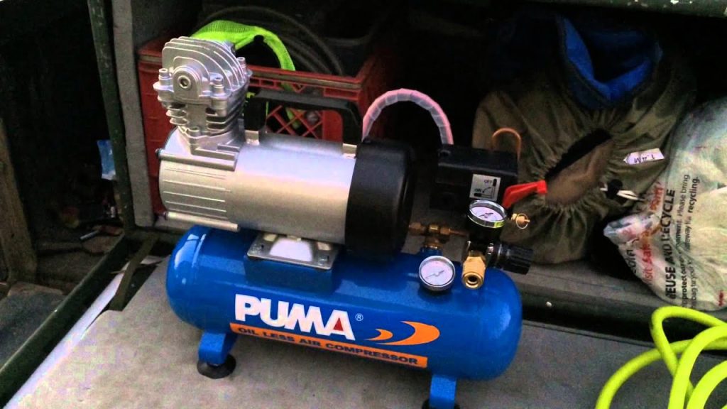 Blue 24v air compressor
