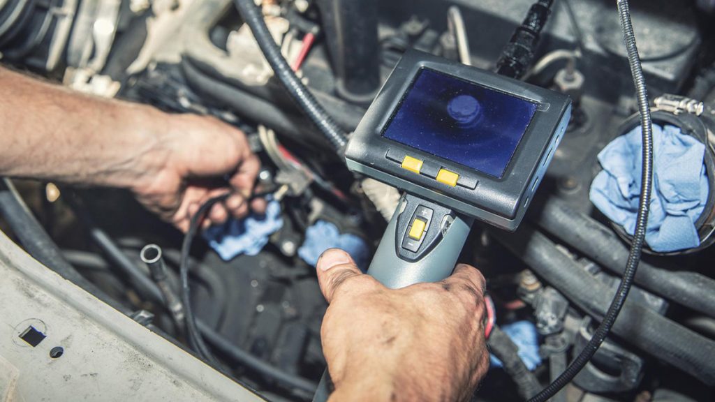 Car inspection camera