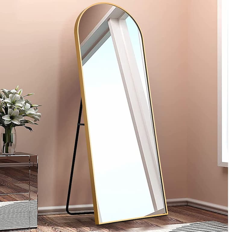 beautiful arched mirror
