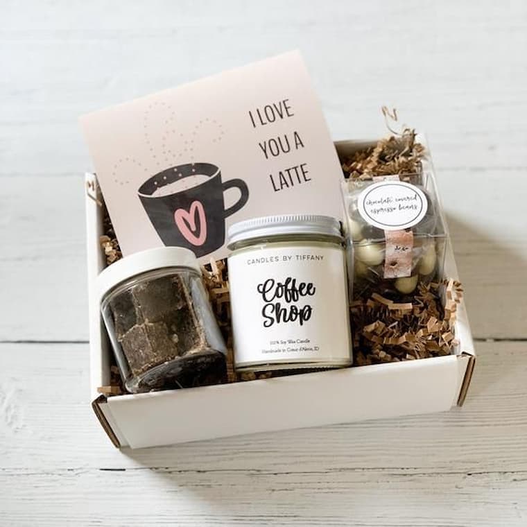 Coffee gift basket