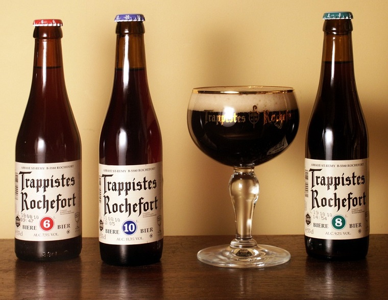 belgian beer and glasses