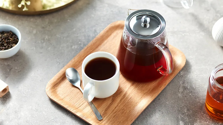 cup of cinnamon tisane tea