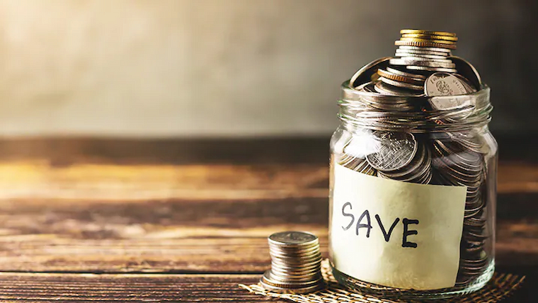 money saving jar
