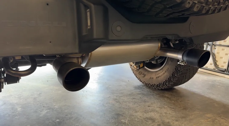 ford bronco exhaust parts